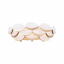 Three Light Bath<br /><span style="color:#4AB0CE;">Entrega: 3-4 semanas en USA</span><br /><span style="color:#4AB0CE;font-size:60%;">PREGUNTE POR ENTREGA EN PANAMA</span><br />Collection: High Tide<br />Finish: French Gold