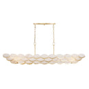Six Light Pendant<br /><span style="color:#4AB0CE;">Entrega: 4-10 dias en USA</span><br /><span style="color:#4AB0CE;font-size:60%;">PREGUNTE POR ENTREGA EN PANAMA</span><br />Collection: High Tide<br />Finish: French Gold