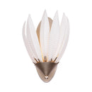 One Light Wall Sconce<br /><span style="color:#4AB0CE;">Entrega: 2-3 semanas en USA</span><br /><span style="color:#4AB0CE;font-size:60%;">PREGUNTE POR ENTREGA EN PANAMA</span><br />Collection: Zanara<br />Finish: Gold Dust