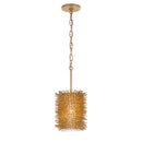 One Light Pendant<br /><span style="color:#4AB0CE;">Entrega: 4-10 dias en USA</span><br /><span style="color:#4AB0CE;font-size:60%;">PREGUNTE POR ENTREGA EN PANAMA</span><br />Collection: Urchin<br />Finish: Gold