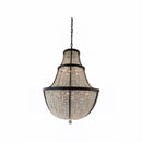 12 Light Pendant<br /><span style="color:#4AB0CE;">Entrega: 5-6 semanas en USA</span><br /><span style="color:#4AB0CE;font-size:60%;">PREGUNTE POR ENTREGA EN PANAMA</span><br />Collection: Crystal Baller<br />Finish: Heritage Black