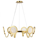 LED Pendant<br /><span style="color:#4AB0CE;">Entrega: 1-2 semanas en USA</span><br /><span style="color:#4AB0CE;font-size:60%;">PREGUNTE POR ENTREGA EN PANAMA</span><br />Collection: Sherlock<br />Finish: Satin Brass