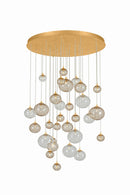 LED Chandelier<br /><span style="color:#4AB0CE;">Entrega: 4-10 dias en USA</span><br /><span style="color:#4AB0CE;font-size:60%;">PREGUNTE POR ENTREGA EN PANAMA</span><br />Collection: Istanbul<br />Finish: Vintage Gold Leaf