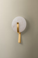 LED Wall Sconce<br /><span style="color:#4AB0CE;">Entrega: 17-18 semanas en USA</span><br /><span style="color:#4AB0CE;font-size:60%;">PREGUNTE POR ENTREGA EN PANAMA</span><br />Collection: Thira<br />Finish: Vintage Gold Leaf