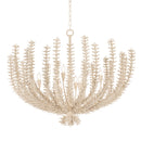 Eight Light Chandelier<br /><span style="color:#4AB0CE;">Entrega: 4-10 dias en USA</span><br /><span style="color:#4AB0CE;font-size:60%;">PREGUNTE POR ENTREGA EN PANAMA</span><br />Collection: Pedrillo<br />Finish: Cream Plaster