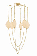 Corbett Lighting - 582-39-VB - LED Chandelier - Positano - Vintage Brass