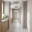 Generation Lighting - GLF1722BN - Two Light Flush Mount - Rhett - Brushed Nickel