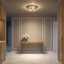 Generation Lighting - GLF1722BNE - Two Light Flush Mount - Rhett - Brushed Nickel