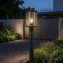 Generation Lighting - GLO1741C-ANBZE - One Light Outdoor Post Lantern - Luning - Antique Bronze