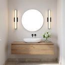 Generation Lighting - GLV1581MBK-L - LED Vanity - Panna - Midnight Black