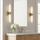 Generation Lighting - GLV1612SB-L - LED Vanity - Sarco - Satin Brass