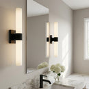 Generation Lighting - GLV1632MBK-L - LED Vanity - Sarco - Midnight Black