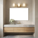 Generation Lighting - GLV1973SBE - Three Light Vanity - Neblina - Satin Brass