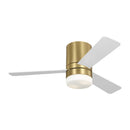 44" Ceiling Fan<br /><span style="color:#4AB0CE;">Entrega: 4-10 dias en USA</span><br /><span style="color:#4AB0CE;font-size:60%;">PREGUNTE POR ENTREGA EN PANAMA</span><br />Collection: Era 44 Hugger LED<br />Finish: Burnished Brass