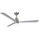 52"Ceiling Fan<br /><span style="color:#4AB0CE;">Entrega: 4-10 dias en USA</span><br /><span style="color:#4AB0CE;font-size:60%;">PREGUNTE POR ENTREGA EN PANAMA</span><br />Collection: Simple<br />Finish: Brushed Nickel Wet