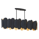 Ten Light Island Pendant<br /><span style="color:#4AB0CE;">Entrega: 4-10 dias en USA</span><br /><span style="color:#4AB0CE;font-size:60%;">PREGUNTE POR ENTREGA EN PANAMA</span><br />Collection: Vailen<br />Finish: Dark Matte Black