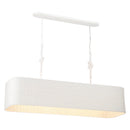 Four Light Island Chandelier<br /><span style="color:#4AB0CE;">Entrega: 4-10 dias en USA</span><br /><span style="color:#4AB0CE;font-size:60%;">PREGUNTE POR ENTREGA EN PANAMA</span><br />Collection: Lodelle<br />Finish: Matte White