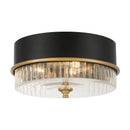 Three Light Flush Mount<br /><span style="color:#4AB0CE;">Entrega: 23-24 semanas en USA</span><br /><span style="color:#4AB0CE;font-size:60%;">PREGUNTE POR ENTREGA EN PANAMA</span><br />Collection: Stamford<br />Finish: Legacy Brass