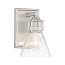 One Light Bath<br /><span style="color:#4AB0CE;">Entrega: 4-10 dias en USA</span><br /><span style="color:#4AB0CE;font-size:60%;">PREGUNTE POR ENTREGA EN PANAMA</span><br />Collection: Chatham Square<br />Finish: Brushed Nickel