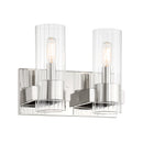 Two Light Bath<br /><span style="color:#4AB0CE;">Entrega: 4-10 dias en USA</span><br /><span style="color:#4AB0CE;font-size:60%;">PREGUNTE POR ENTREGA EN PANAMA</span><br />Collection: Vernon Place<br />Finish: Chrome