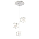 LED Pendant<br /><span style="color:#4AB0CE;">Entrega: 4-10 dias en USA</span><br /><span style="color:#4AB0CE;font-size:60%;">PREGUNTE POR ENTREGA EN PANAMA</span><br />Collection: San Marin<br />Finish: Brushed Nickel