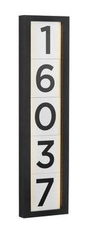 Address Light LED<br /><span style="color:#4AB0CE;">Entrega: 4-10 dias en USA</span><br /><span style="color:#4AB0CE;font-size:60%;">PREGUNTE POR ENTREGA EN PANAMA</span><br />Collection: Address Light<br />Finish: Textured Black