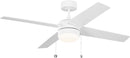 52" Ceiling Fan<br /><span style="color:#4AB0CE;">Entrega: 4-10 dias en USA</span><br /><span style="color:#4AB0CE;font-size:60%;">PREGUNTE POR ENTREGA EN PANAMA</span><br />Collection: Loni<br />Finish: Matte White