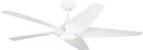 56" Ceiling Fan<br /><span style="color:#4AB0CE;">Entrega: 4-10 dias en USA</span><br /><span style="color:#4AB0CE;font-size:60%;">PREGUNTE POR ENTREGA EN PANAMA</span><br />Collection: Dellwood<br />Finish: Matte White