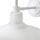 LEDWall Mount Barn Light<br /><span style="color:#4AB0CE;">Entrega: 4-10 dias en USA</span><br /><span style="color:#4AB0CE;font-size:60%;">PREGUNTE POR ENTREGA EN PANAMA</span><br />Collection: Forge<br />Finish: Textured White