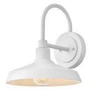 LEDWall Mount Barn Light<br /><span style="color:#4AB0CE;">Entrega: 4-10 dias en USA</span><br /><span style="color:#4AB0CE;font-size:60%;">PREGUNTE POR ENTREGA EN PANAMA</span><br />Collection: Forge<br />Finish: Textured White