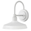 LEDWall Mount Barn Light<br /><span style="color:#4AB0CE;">Entrega: 4-10 dias en USA</span><br /><span style="color:#4AB0CE;font-size:60%;">PREGUNTE POR ENTREGA EN PANAMA</span><br />Collection: Forge<br />Finish: Textured White