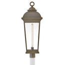 LED Post Mount<br /><span style="color:#4AB0CE;">Entrega: 4-10 dias en USA</span><br /><span style="color:#4AB0CE;font-size:60%;">PREGUNTE POR ENTREGA EN PANAMA</span><br />Collection: Hawthorne<br />Finish: Blackened Brass