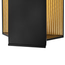 LED Wall Sconce<br /><span style="color:#4AB0CE;">Entrega: 4-10 dias en USA</span><br /><span style="color:#4AB0CE;font-size:60%;">PREGUNTE POR ENTREGA EN PANAMA</span><br />Collection: Strata<br />Finish: Black