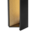 LED Wall Sconce<br /><span style="color:#4AB0CE;">Entrega: 4-10 dias en USA</span><br /><span style="color:#4AB0CE;font-size:60%;">PREGUNTE POR ENTREGA EN PANAMA</span><br />Collection: Strata<br />Finish: Black