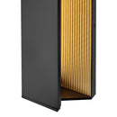 LED Wall Sconce<br /><span style="color:#4AB0CE;">Entrega: 4-10 dias en USA</span><br /><span style="color:#4AB0CE;font-size:60%;">PREGUNTE POR ENTREGA EN PANAMA</span><br />Collection: Strata<br />Finish: Black