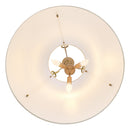 LED Pendant<br /><span style="color:#4AB0CE;">Entrega: 4-10 dias en USA</span><br /><span style="color:#4AB0CE;font-size:60%;">PREGUNTE POR ENTREGA EN PANAMA</span><br />Collection: Danvers<br />Finish: Lacquered Dark Brass