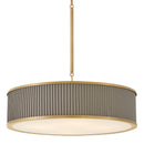 LED Chandelier<br /><span style="color:#4AB0CE;">Entrega: 4-10 dias en USA</span><br /><span style="color:#4AB0CE;font-size:60%;">PREGUNTE POR ENTREGA EN PANAMA</span><br />Collection: Arden<br />Finish: Heritage Brass