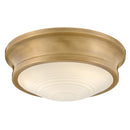 LED Flush Mount<br /><span style="color:#4AB0CE;">Entrega: 4-10 dias en USA</span><br /><span style="color:#4AB0CE;font-size:60%;">PREGUNTE POR ENTREGA EN PANAMA</span><br />Collection: Ellis<br />Finish: Heritage Brass