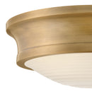 LED Flush Mount<br /><span style="color:#4AB0CE;">Entrega: 4-10 dias en USA</span><br /><span style="color:#4AB0CE;font-size:60%;">PREGUNTE POR ENTREGA EN PANAMA</span><br />Collection: Ellis<br />Finish: Heritage Brass