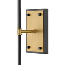 LED Wall Sconce<br /><span style="color:#4AB0CE;">Entrega: 4-10 dias en USA</span><br /><span style="color:#4AB0CE;font-size:60%;">PREGUNTE POR ENTREGA EN PANAMA</span><br />Collection: Saunders<br />Finish: Black