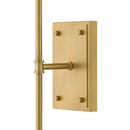 LED Wall Sconce<br /><span style="color:#4AB0CE;">Entrega: 4-10 dias en USA</span><br /><span style="color:#4AB0CE;font-size:60%;">PREGUNTE POR ENTREGA EN PANAMA</span><br />Collection: Saunders<br />Finish: Lacquered Brass