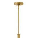 LED Chandelier<br /><span style="color:#4AB0CE;">Entrega: 4-10 dias en USA</span><br /><span style="color:#4AB0CE;font-size:60%;">PREGUNTE POR ENTREGA EN PANAMA</span><br />Collection: Saunders<br />Finish: Lacquered Brass