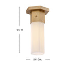 Hinkley - 46992HB - LED Flush Mount - Facet - Heritage Brass