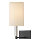 LED Wall Sconce<br /><span style="color:#4AB0CE;">Entrega: 4-10 dias en USA</span><br /><span style="color:#4AB0CE;font-size:60%;">PREGUNTE POR ENTREGA EN PANAMA</span><br />Collection: Anika<br />Finish: Black