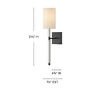 Hinkley - 47611BK - LED Wall Sconce - Anika - Black