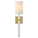 LED Wall Sconce<br /><span style="color:#4AB0CE;">Entrega: 4-10 dias en USA</span><br /><span style="color:#4AB0CE;font-size:60%;">PREGUNTE POR ENTREGA EN PANAMA</span><br />Collection: Anika<br />Finish: Lacquered Brass