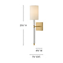 Hinkley - 47611LCB - LED Wall Sconce - Anika - Lacquered Brass