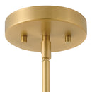 LED Chandelier<br /><span style="color:#4AB0CE;">Entrega: 4-10 dias en USA</span><br /><span style="color:#4AB0CE;font-size:60%;">PREGUNTE POR ENTREGA EN PANAMA</span><br />Collection: Anika<br />Finish: Lacquered Brass