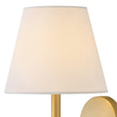 LED Wall Sconce<br /><span style="color:#4AB0CE;">Entrega: 4-10 dias en USA</span><br /><span style="color:#4AB0CE;font-size:60%;">PREGUNTE POR ENTREGA EN PANAMA</span><br />Collection: Bruna<br />Finish: Lacquered Brass