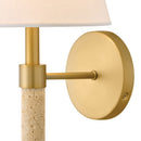 LED Wall Sconce<br /><span style="color:#4AB0CE;">Entrega: 4-10 dias en USA</span><br /><span style="color:#4AB0CE;font-size:60%;">PREGUNTE POR ENTREGA EN PANAMA</span><br />Collection: Bruna<br />Finish: Lacquered Brass
